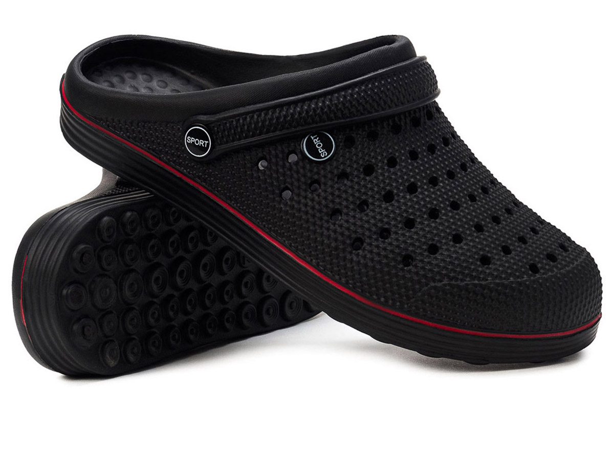 MĘSKIE KLAPKI basenowe LEKKIE chodaki PIANKOWE buty Ogrodowe Wzór dominujący bez wzoru