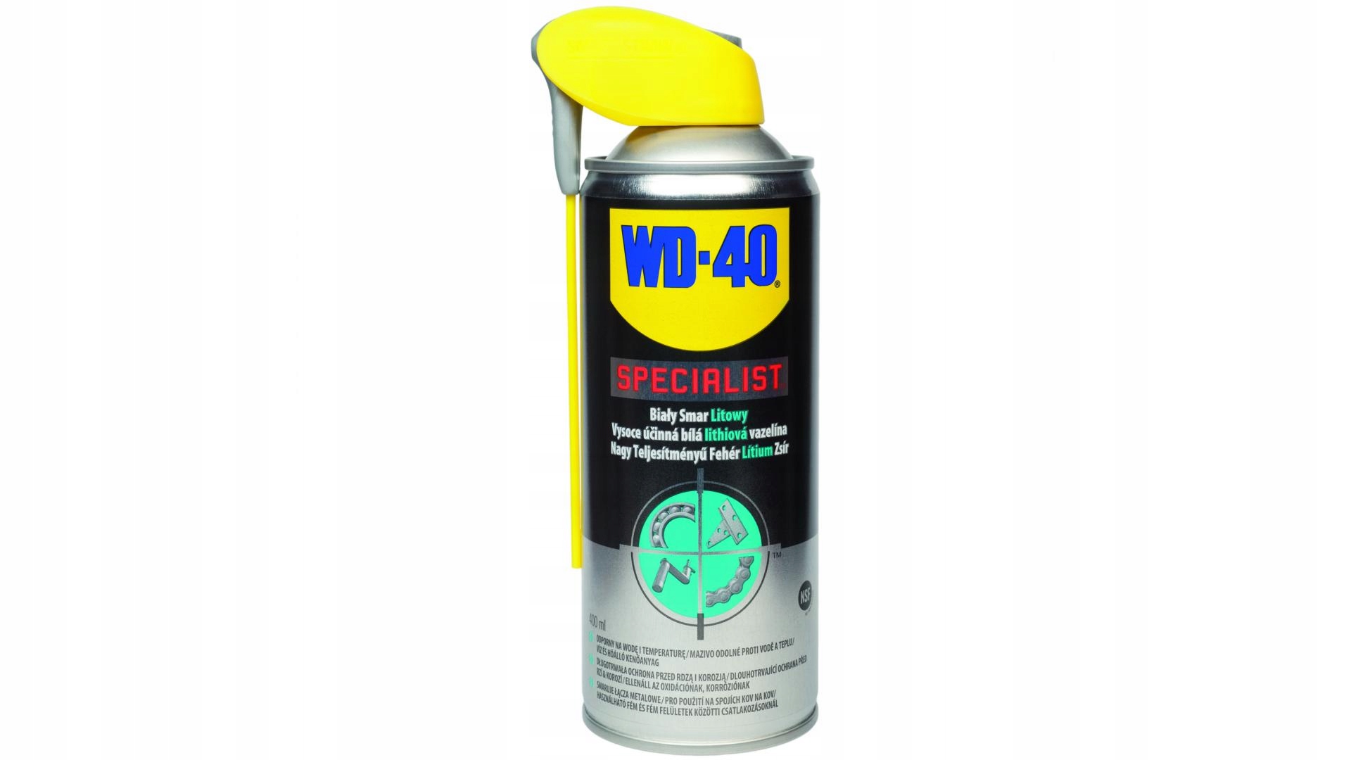 WD-40 Specialist Smar Biały Litowy 400ml