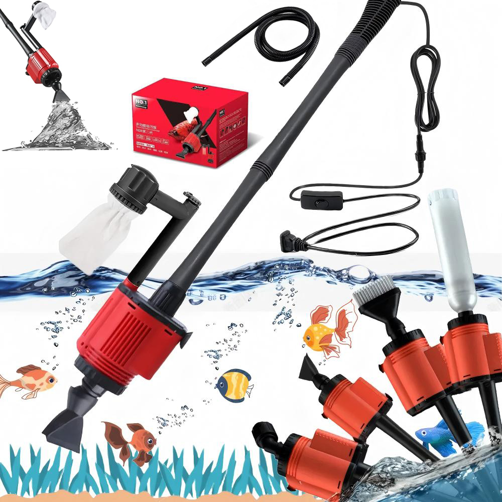Levně 6V1 Elektrický Vysavač Pro Výměnu Vody/čištění Od Nečistot