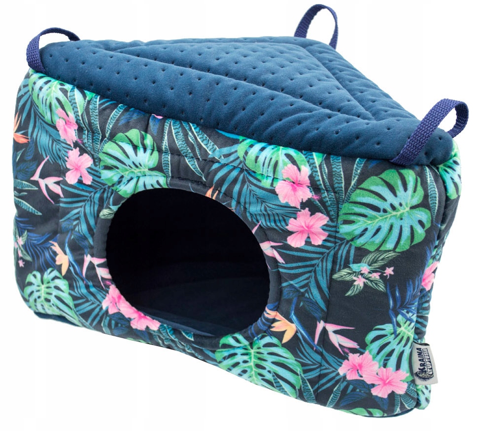 Levně Rohový Domeček Pro Morče, Králíka, Úkryt – Tropikal Forest Boho