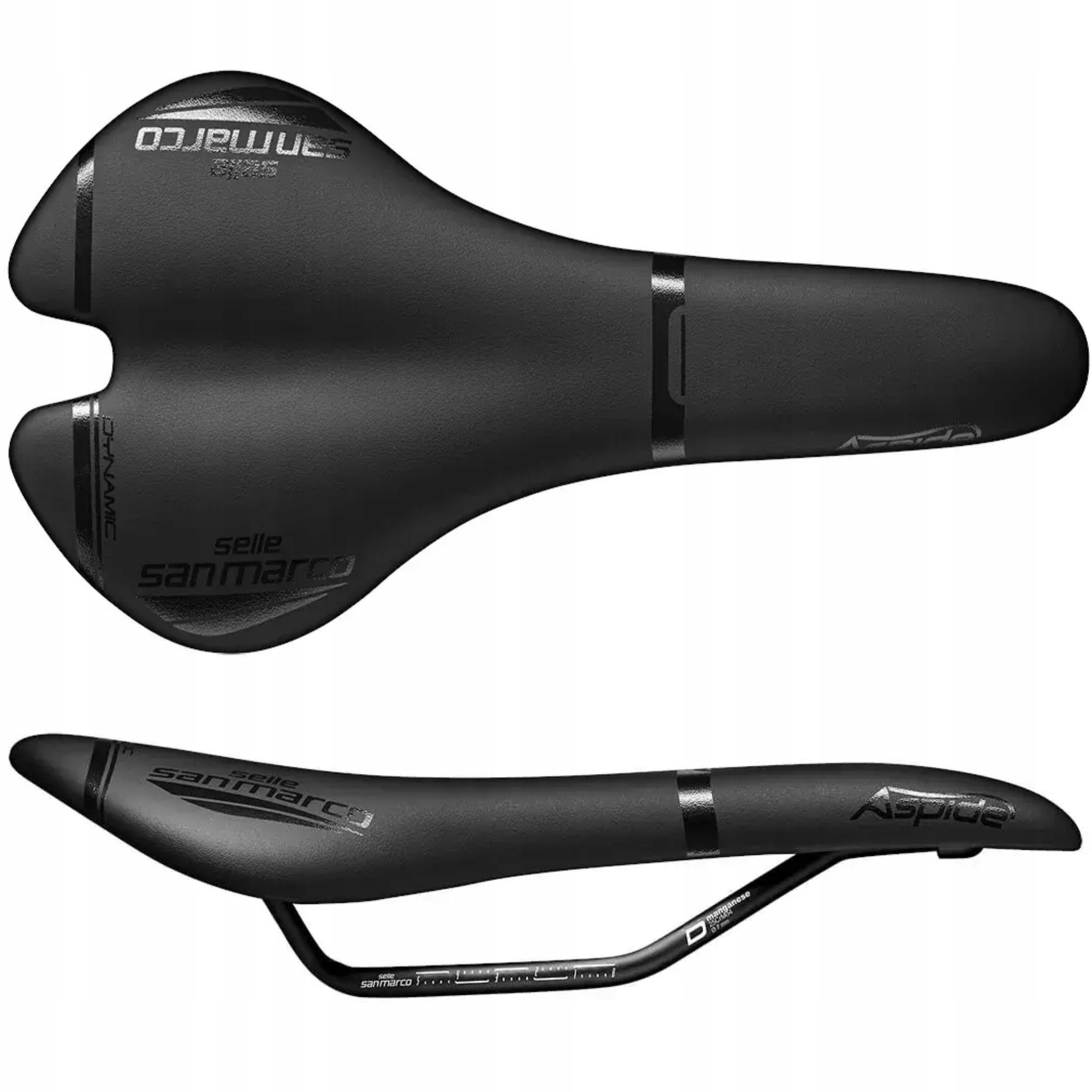 Siodełko Rowerowe Wąskkie San Marco Aspide Dynamic Narrow 132 277 mm