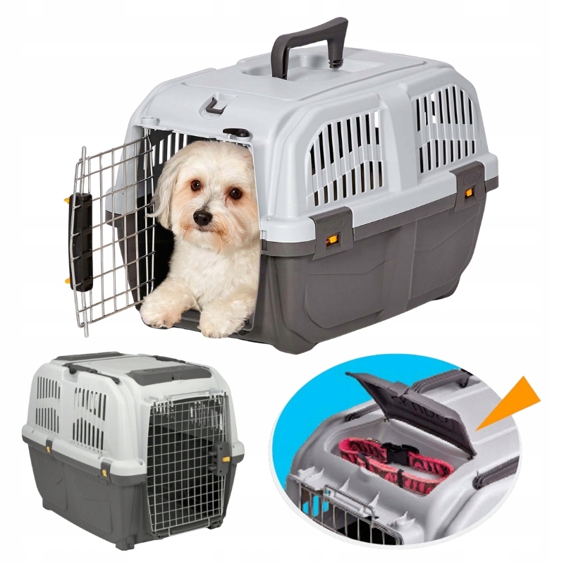 Přepravka Pro Zvířata Psa Kočku Cestovní Velký Letecký Odolný Trixie