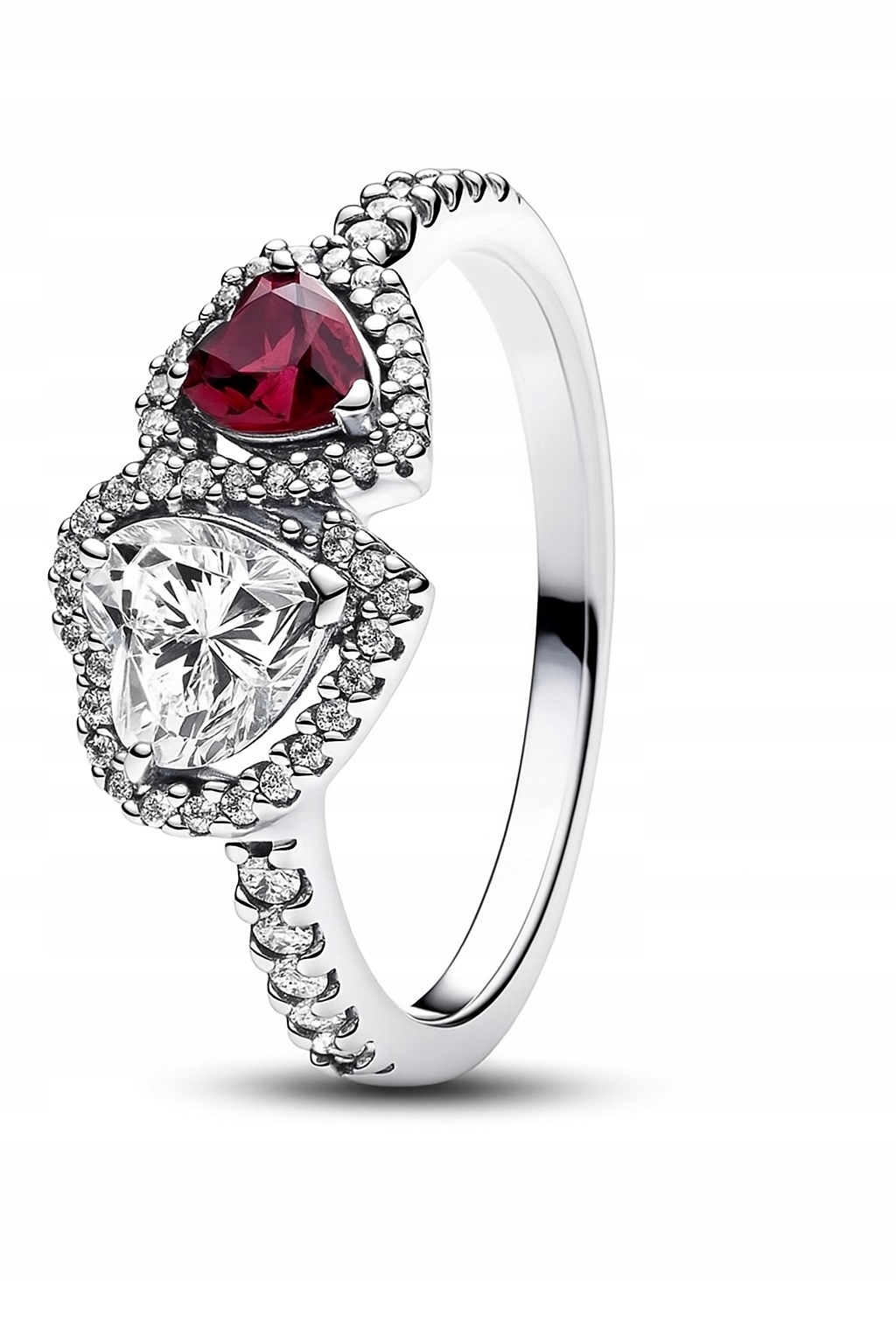 Stříbrný Prstýnek Ag 925 Srdce s kubickou zirkonií IM1040525RR_R Vel. 14