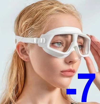 Plavecké Brýle Anti-fog Shark K-206 korekční -7