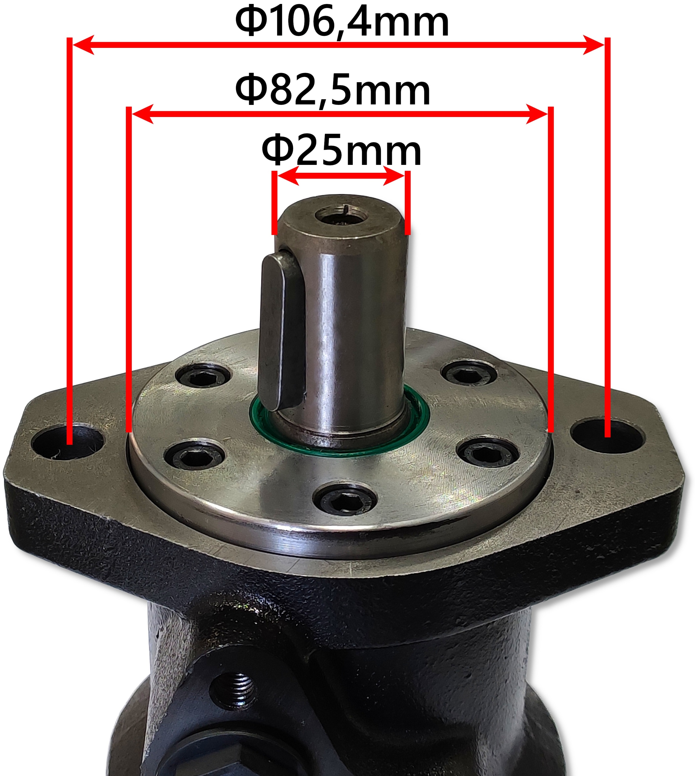 TULEJA SPAWALNA NA WAŁEK 25mm DO SILNIKA BMR SMR Numer katalogowy części 1593.25MM.BMR.SMR287
