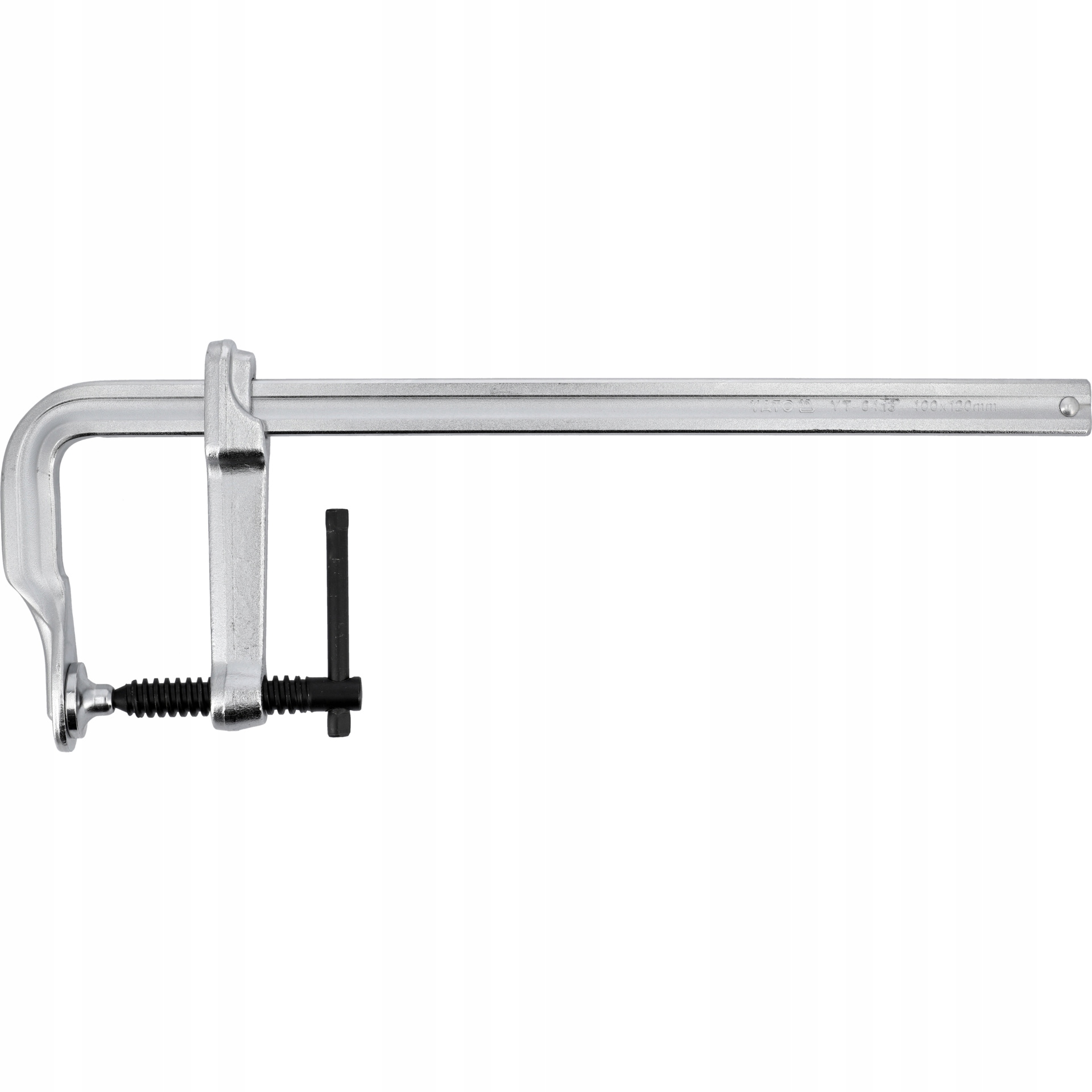 Truhlářská Svěrka Kovaná 400X120 MM Ocel Chromovaná Rychlá Regulace Silná Yato