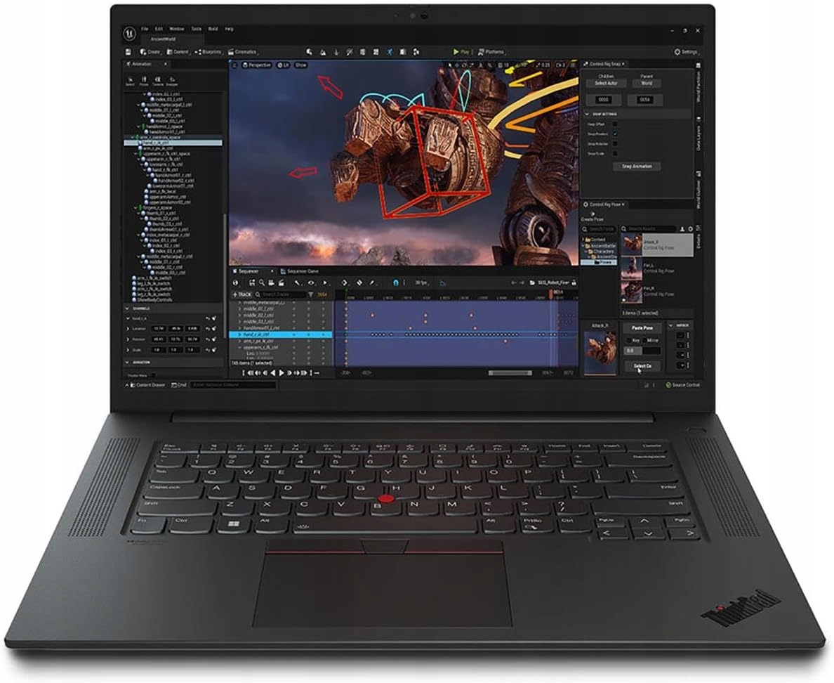 Laptop Lenovo ThinkPad P1 G6 i7-13700H 16GB 512GB Wuxga W11P Rtx A1000