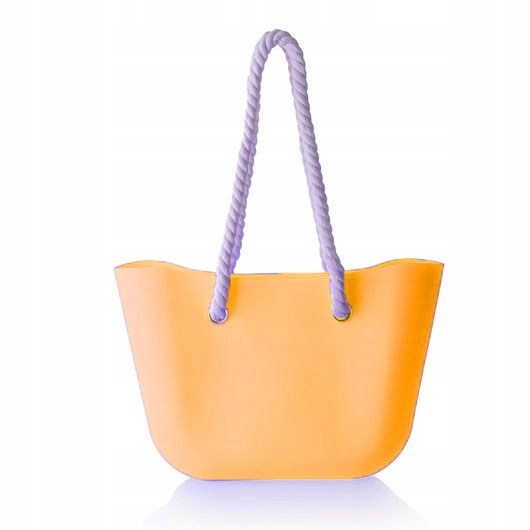 

O Torba Gumowa Torebka Hobo Jelly Shopper Bag Tgla