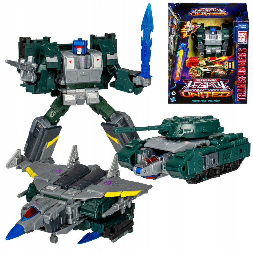 Transformers Legacy United Figurka Autobot 3W1 Auto Robot Overchange 19CM