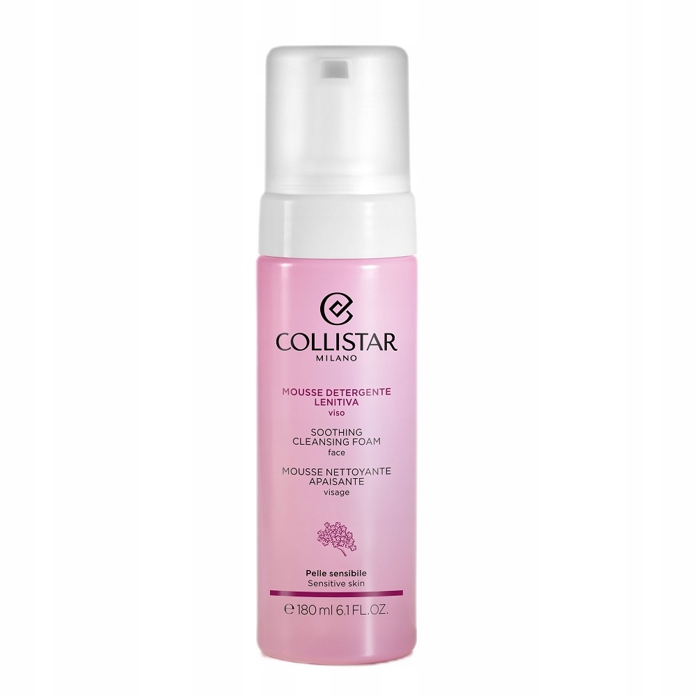 Collistar Soothing Cleansing Foam Čistící Pěna 180 ml