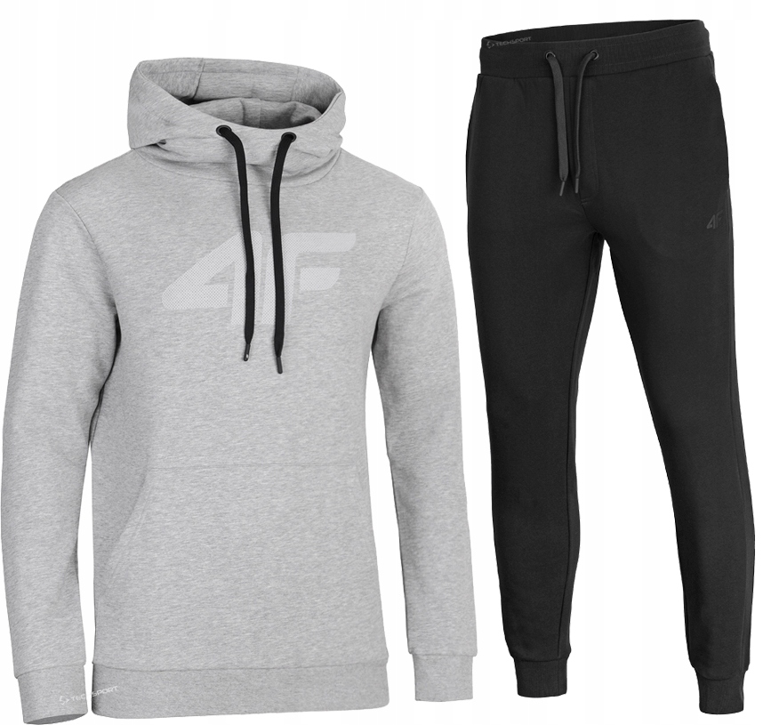

4F Męski Dres Bawełna Komplet Bluza Spodnie L