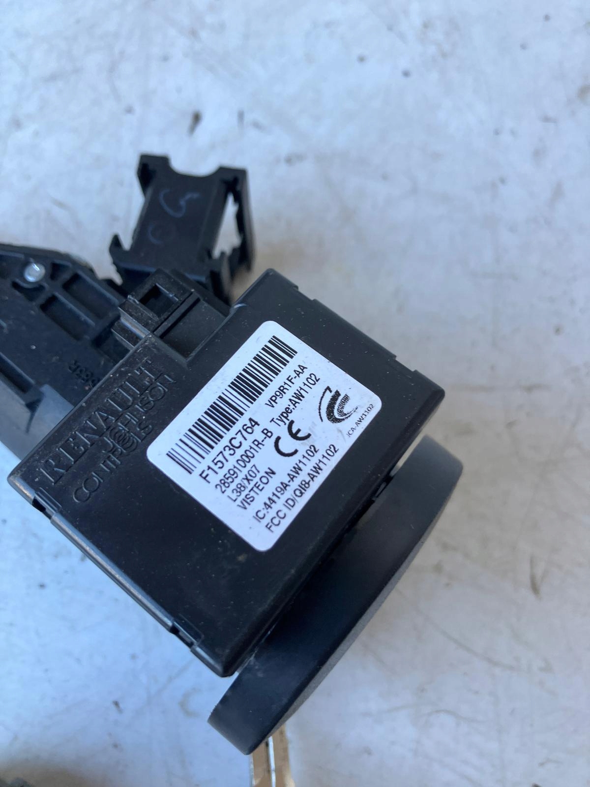 Allumage Insert de la serrure 2 KLUCZYKI DACIA SPRING