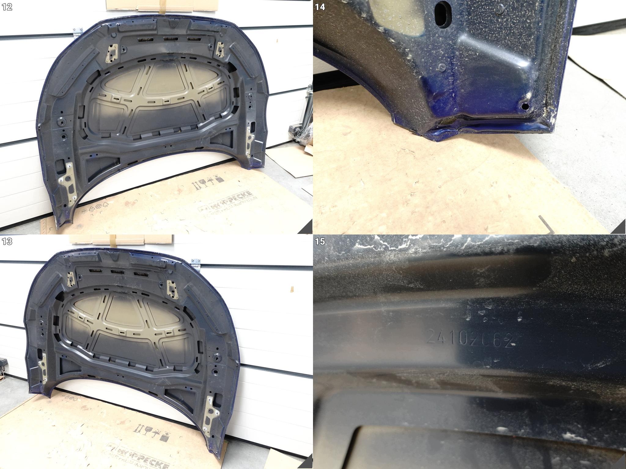 VW ARTEON 3G8 17-25 bonnet BONNET HOOD front *hail*