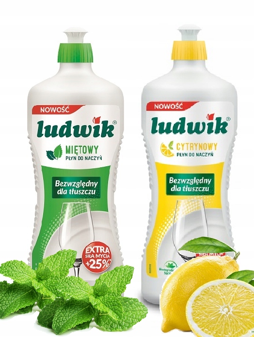 

Zestaw Płyn do mycia naczyń Ludwik 450ml