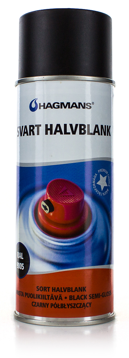 

Lakier półmat półpołysk czarny RAL9005 Hagmans