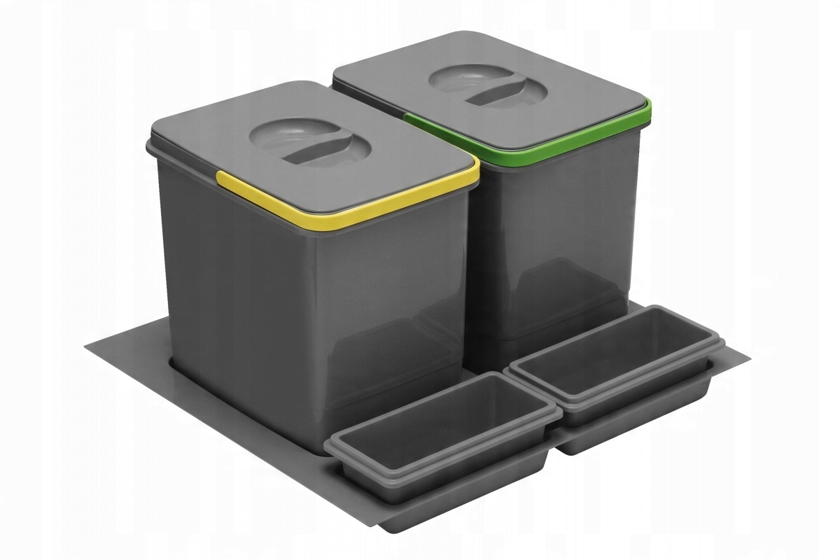 Nádoba Gtv Multino, 600, 2X15L, 2 pekáče, antracit PB-91104100B5-A