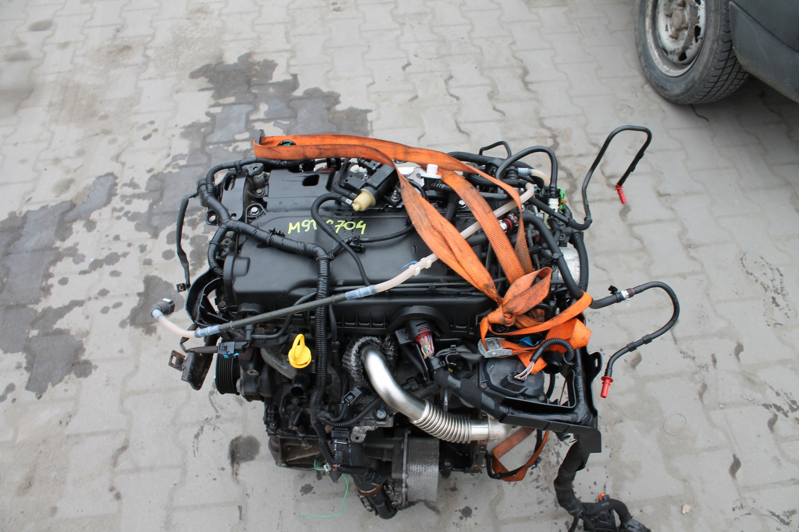 engine complete OPEL RENAULT M9TC704 BITURBO 120 TYSKM