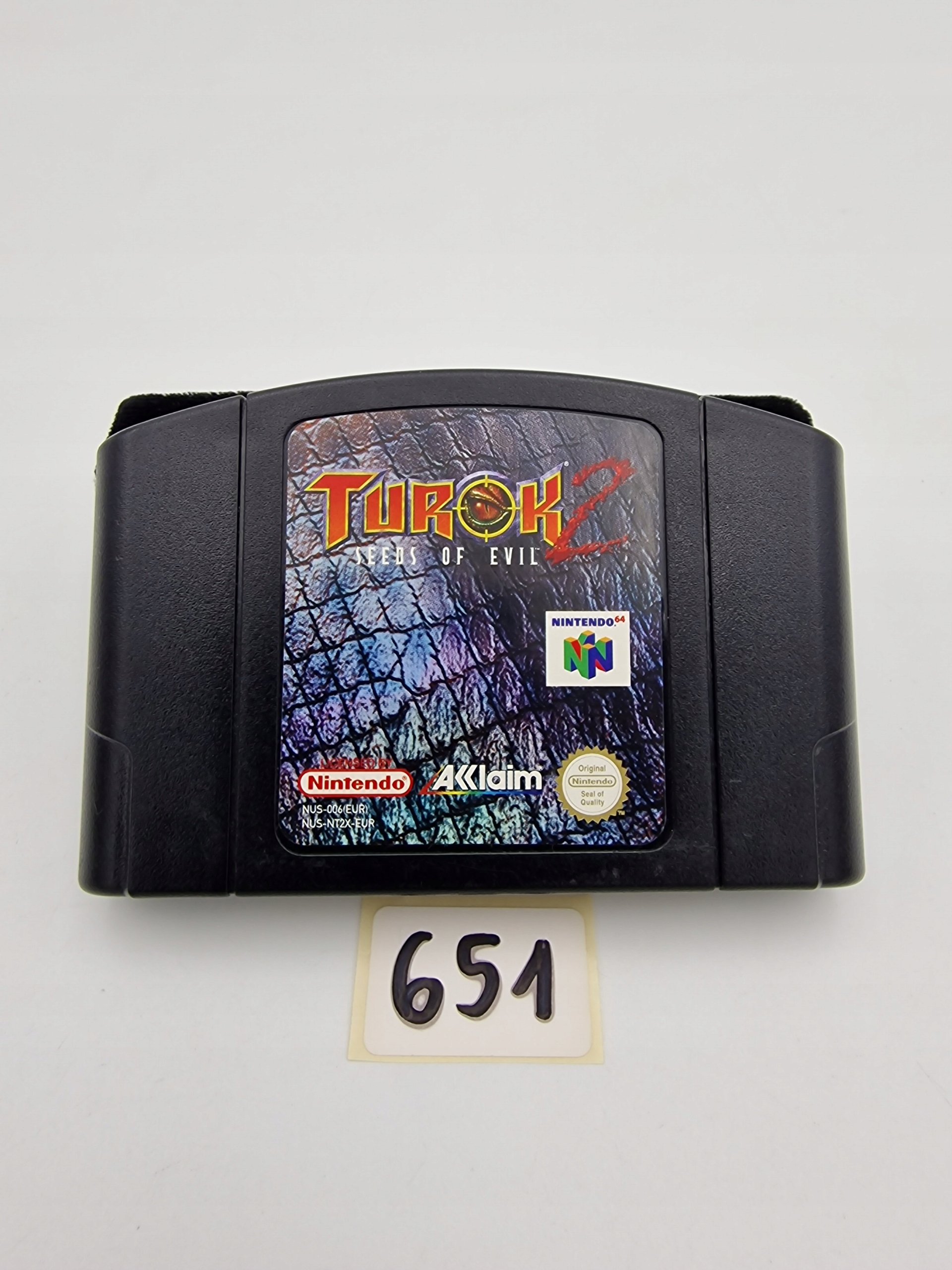 NINTENDO 64 TUROK 2 SEEDS OF EVIL Producent Nintendo