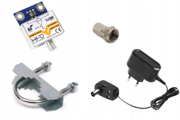 Antena TV siatkowa DVB-T2 ASP-8W 44dBi MUX-8 DIPOL Marka Dipol