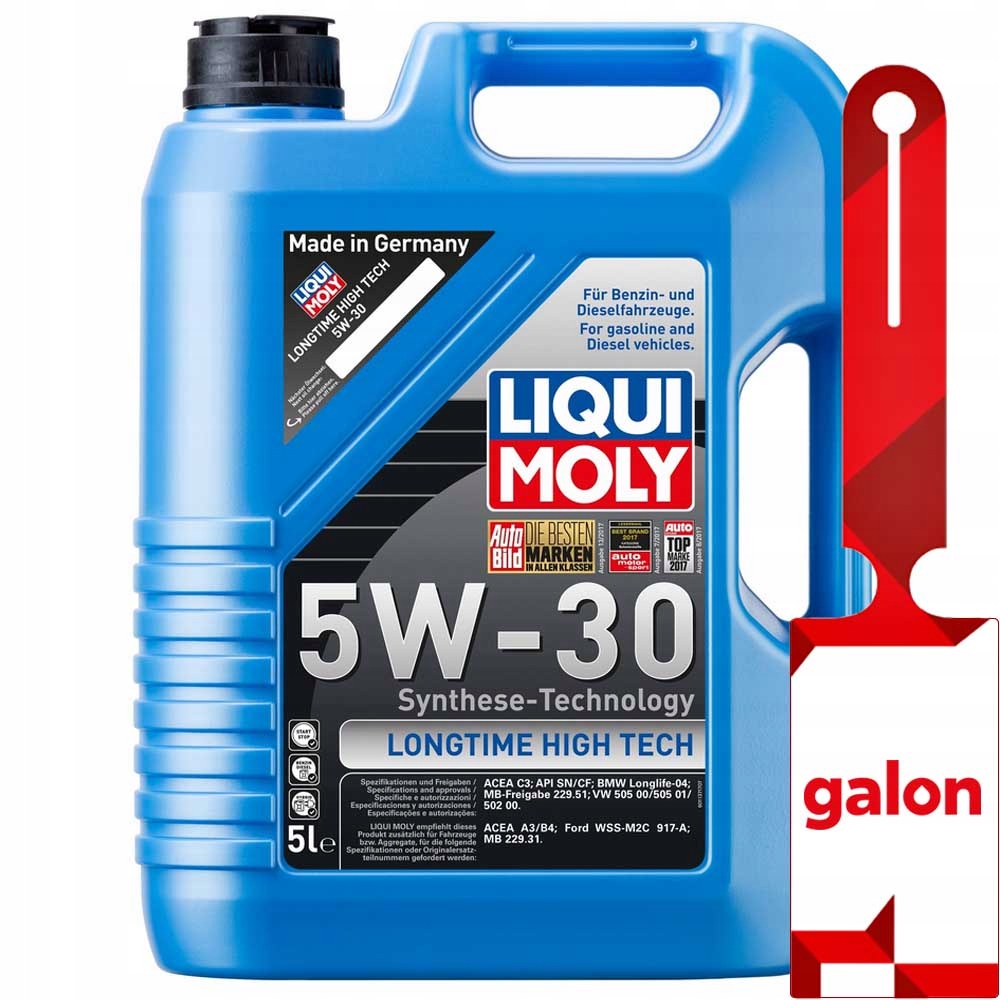 

Liqui Moly Longtime High Tech 5W30 5L 1137/9507