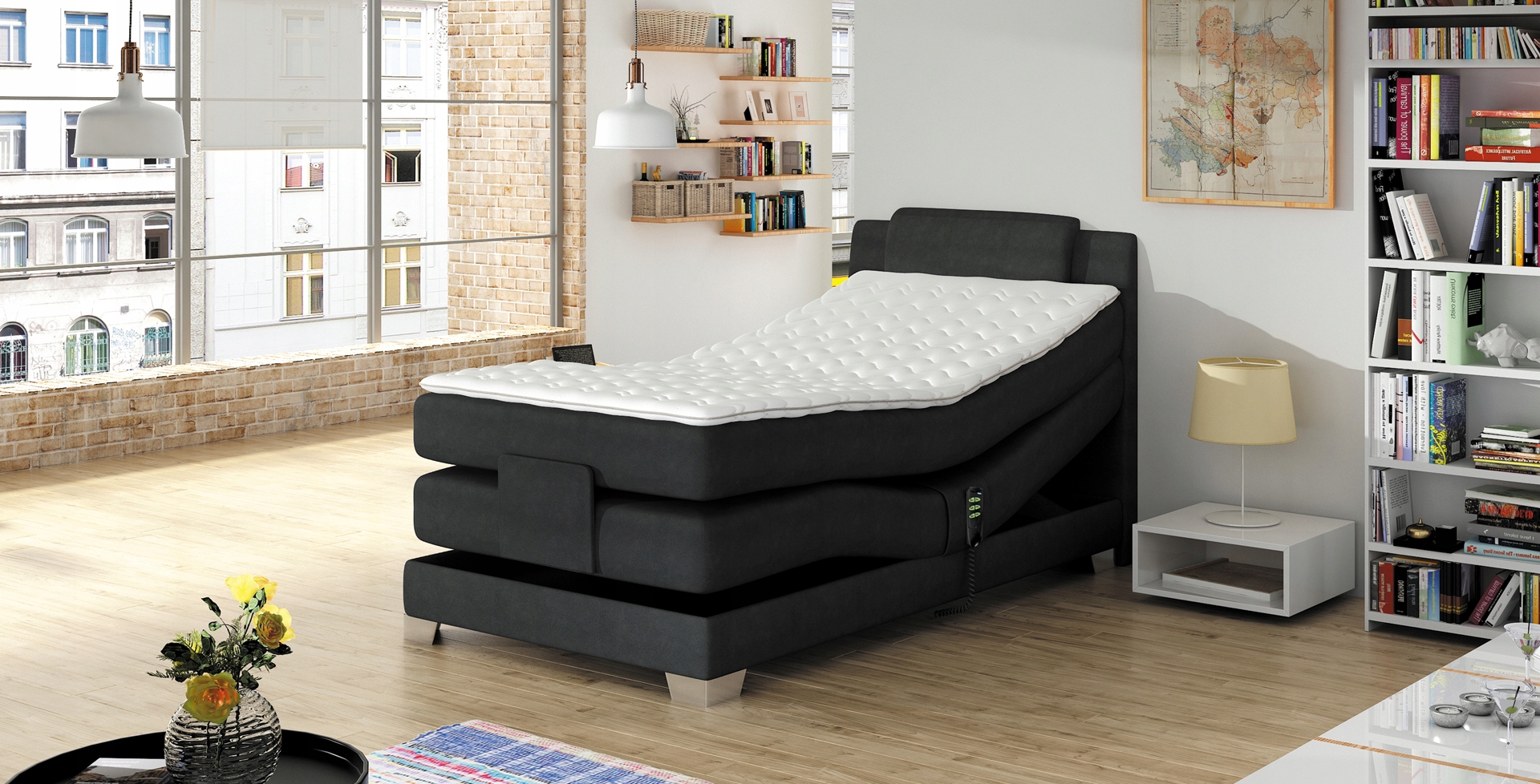 Кровать Boxspring Home — 100х200 см