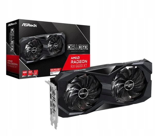 ASRock Radeon RX 6600 XT Challenger 8GB OC GDDR6 w Łódź