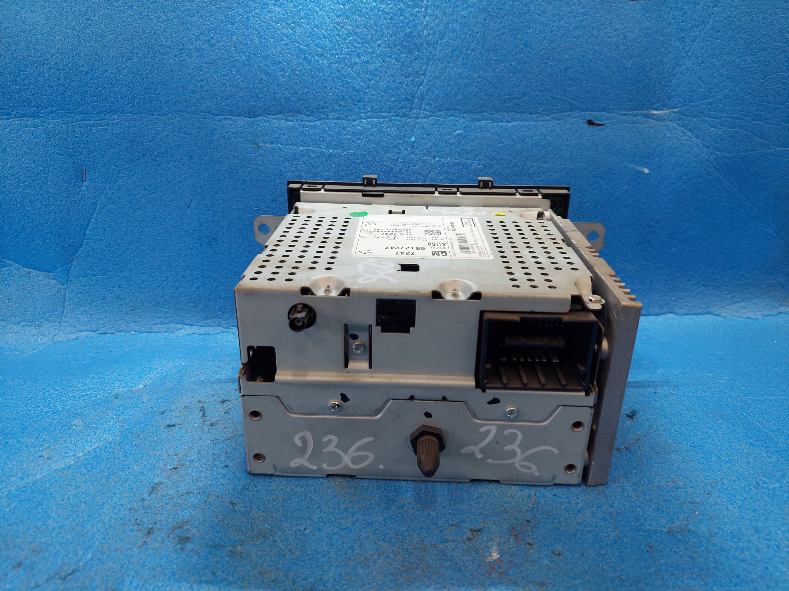 RADIO EKRAN CHEVROLETE AVEO 2012 R 95127247