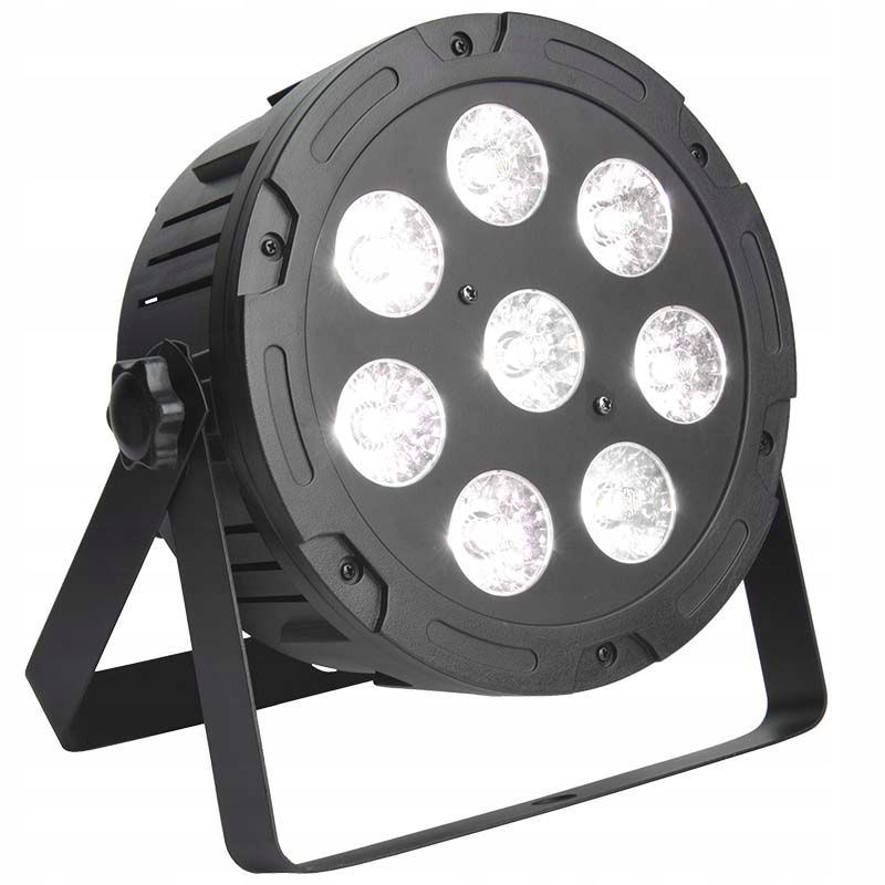 REFLEKTOR SCENICZNY PAR LED ŚWIATŁO SCENICZNE LAMPA DISCO RGBW 8x10W NOWOŚĆ Kod producenta 5907780140184