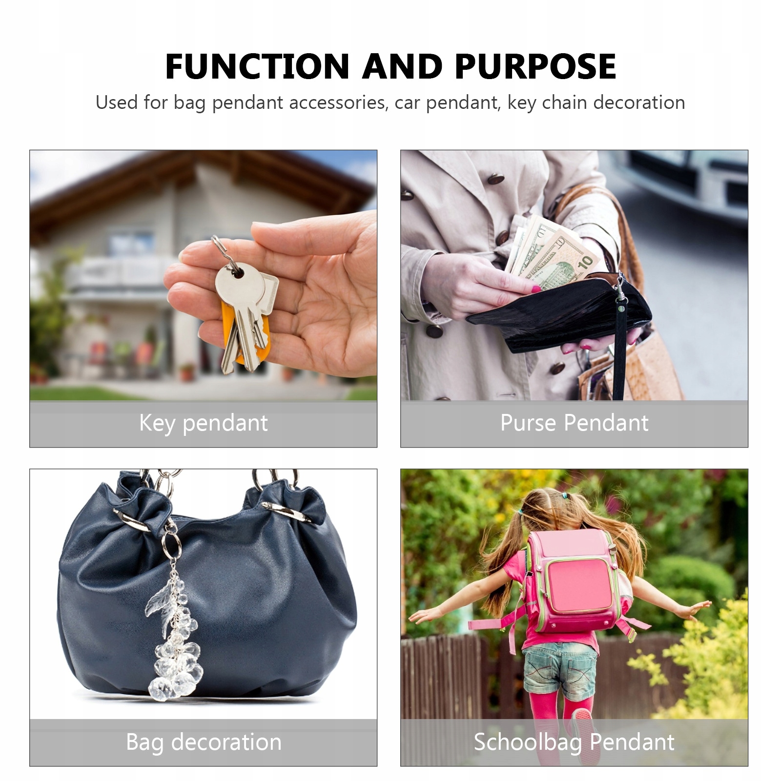 Świąteczny pociąg brelok do kluczy torba na c Marka Inny