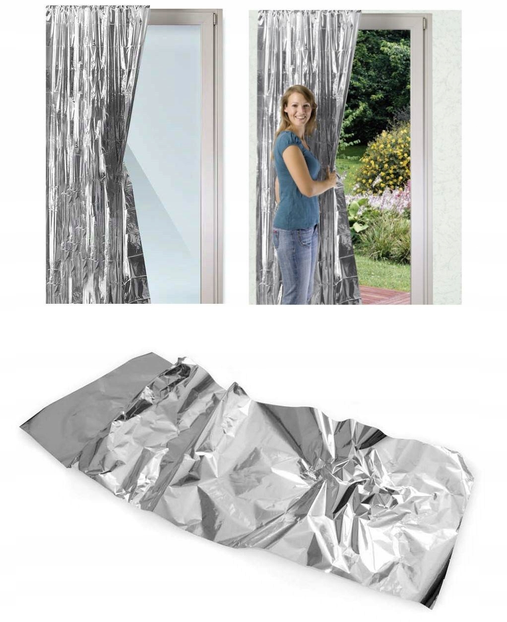 

Zasłona Termiczna chłodząca 90 x 220 cm