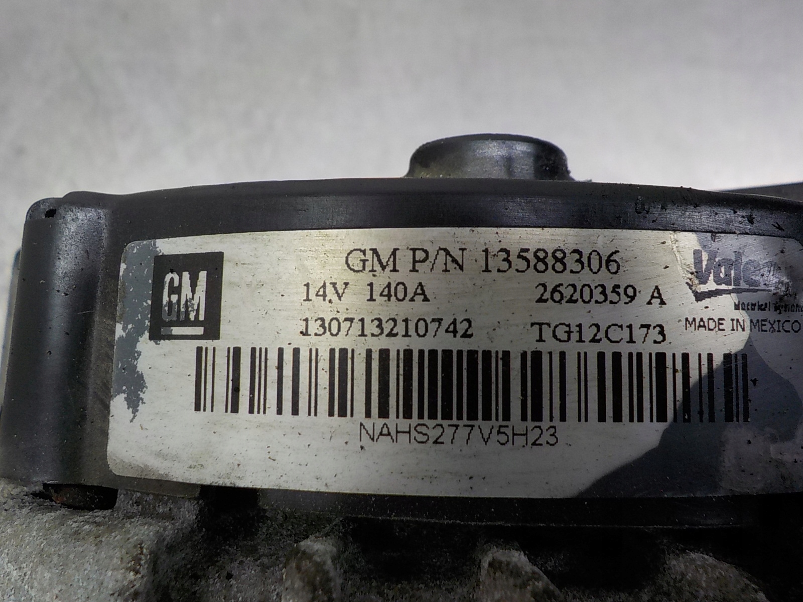 OPEL ASTRA J 2.0 CDTI alternator 13588306