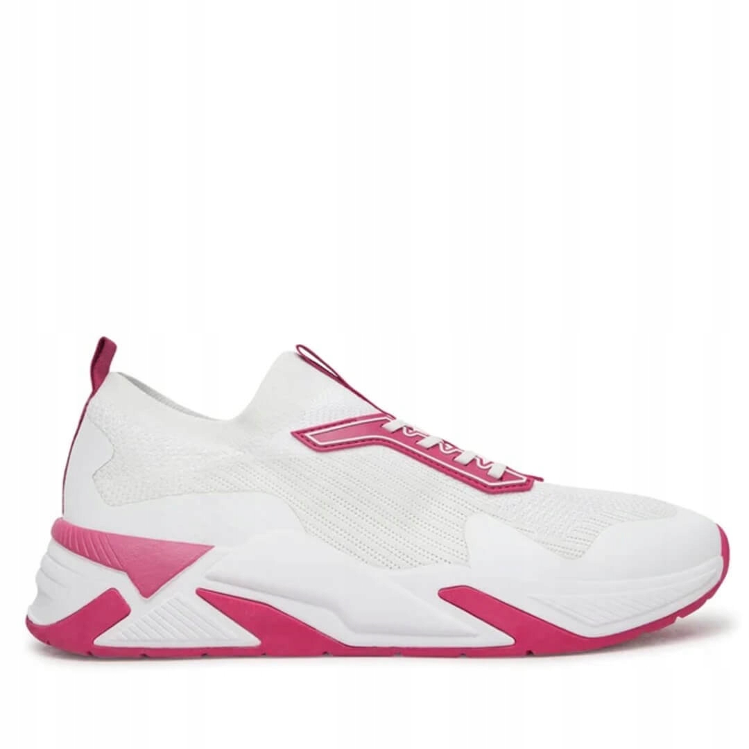 Dámské tenisky Guess Gaxtin Flpgax FAB12 bílé fuxia 37, Fuchsiová barva