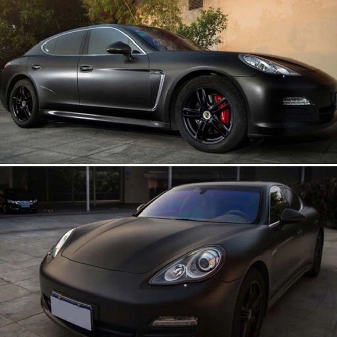 FOLIA OKLEINA CZARNA MAT MATOWA 50x152cm RAKLA Długość 1 cm