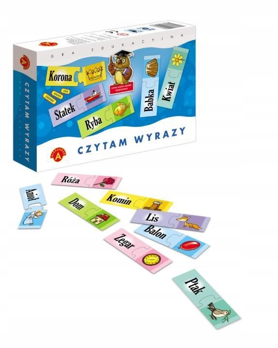 

004793 Alexander Gra Edukacyjna Czytam Wyrazy Mądr