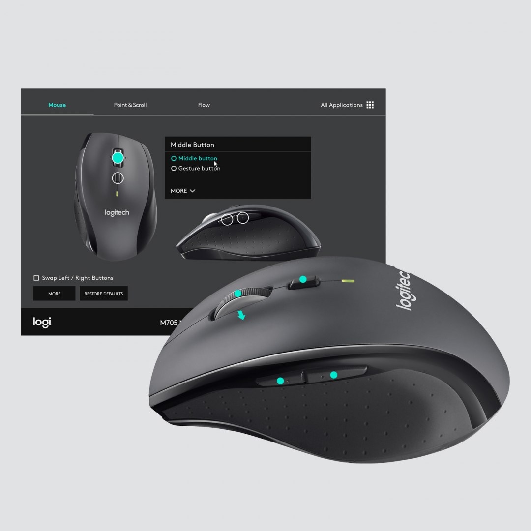 Mysz Logitech M705 Wireless Mouse