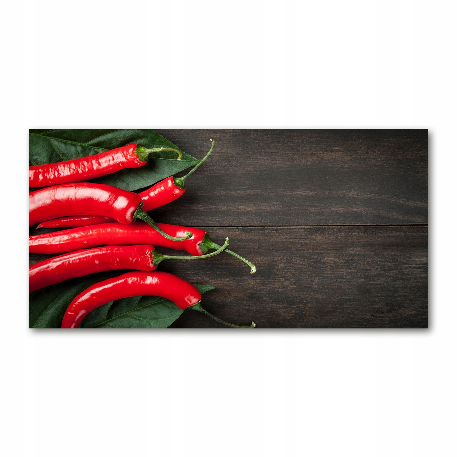 

Foto obraz szkło akryl Papryczki chilli 120X60 cm