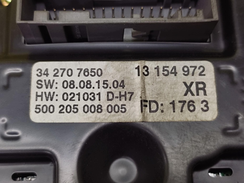 OPEL VECTRA C display KRATKI air conditioning devices 13154972