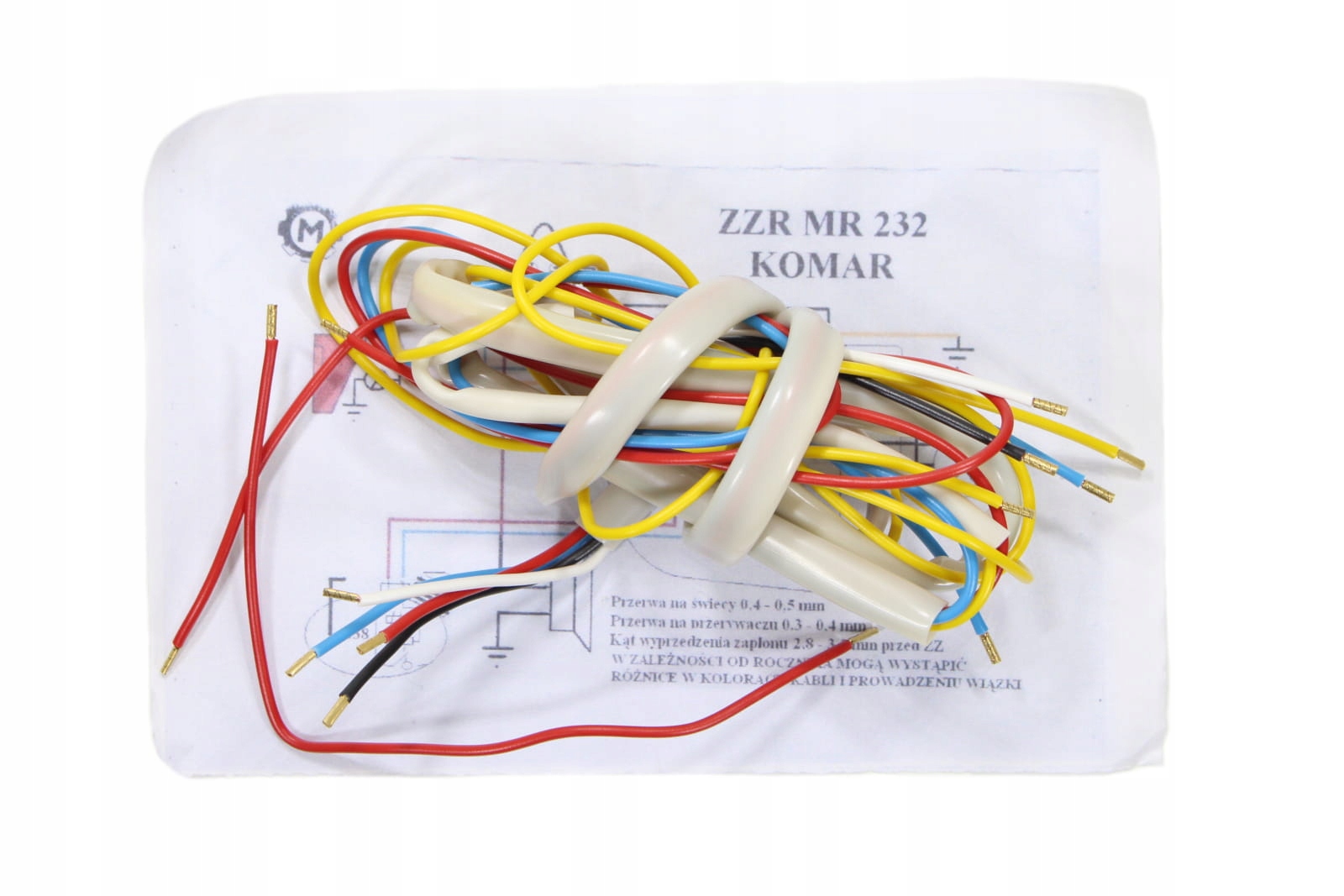 INSTALACJA ELEKTRYCZNA ROMET KOMAR ZZR 232 ML