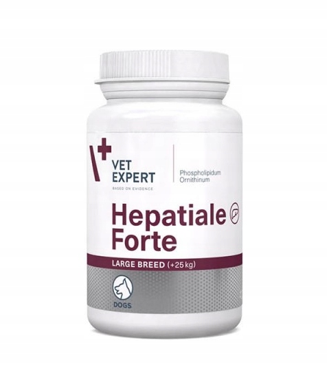 

Vetexpert Hepatiale Forte Large Breed 40tab Pies