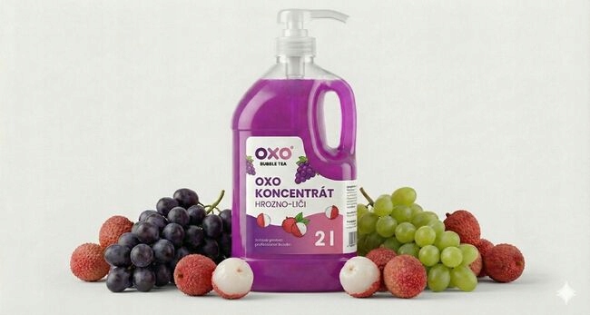 Oxo Čajový koncentrát Hrozno Liči, 2l