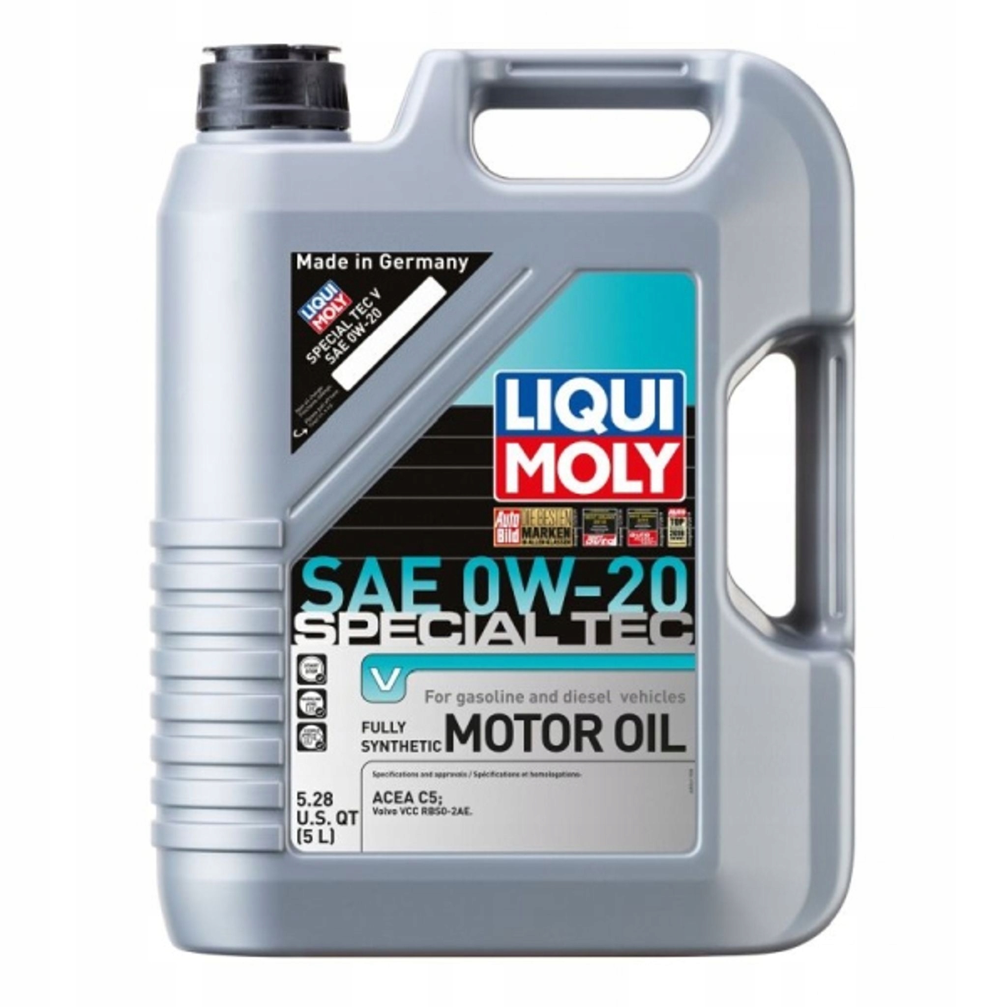 OLEJ LIQUI MOLY 0W20 5L SPECIAL TEC V / VOLVO VCC RBS0-2AE LIQUI MOLY