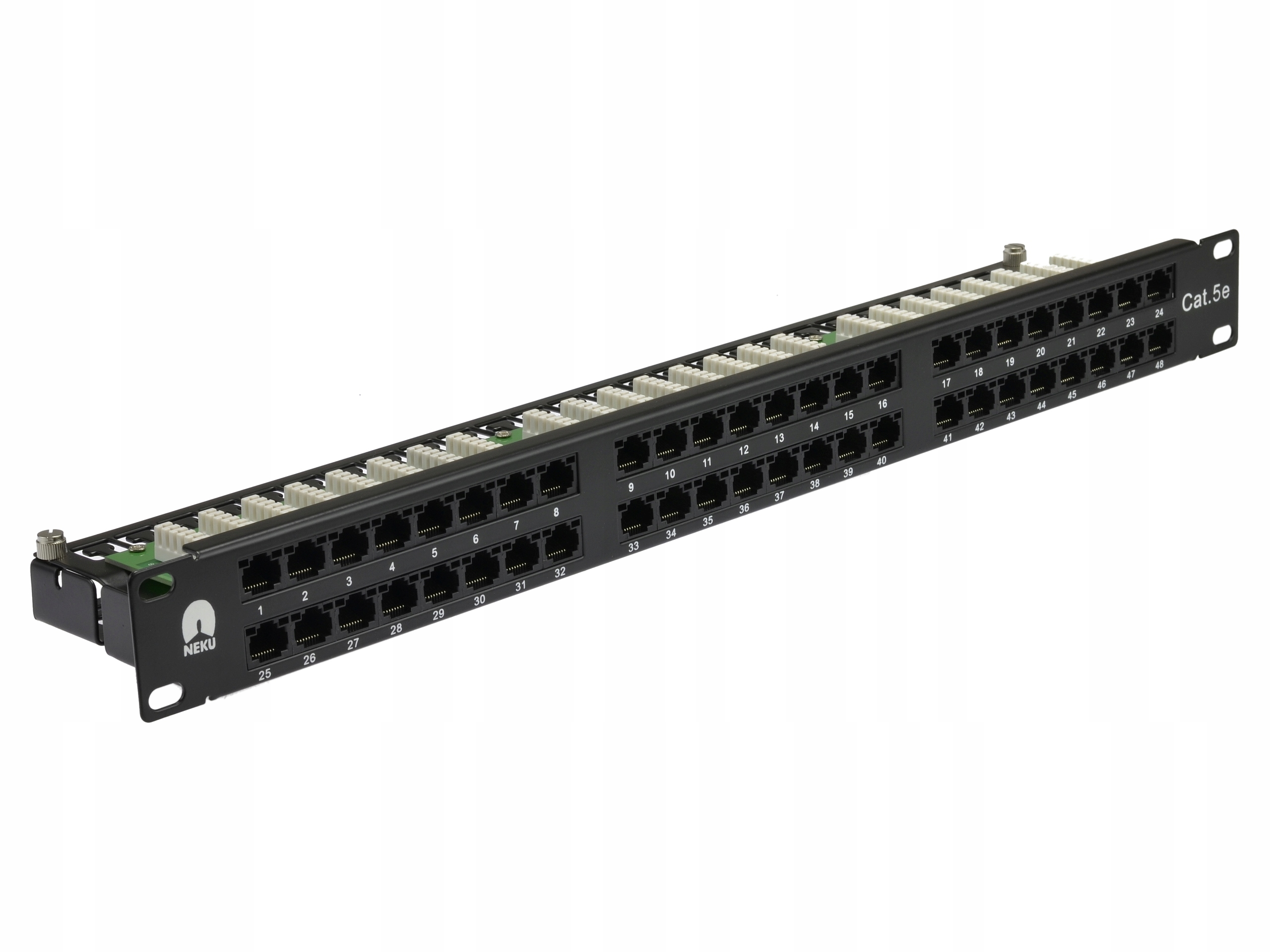 Neku Patch panel patchpanel Rack 19'' 5e 48p Utp