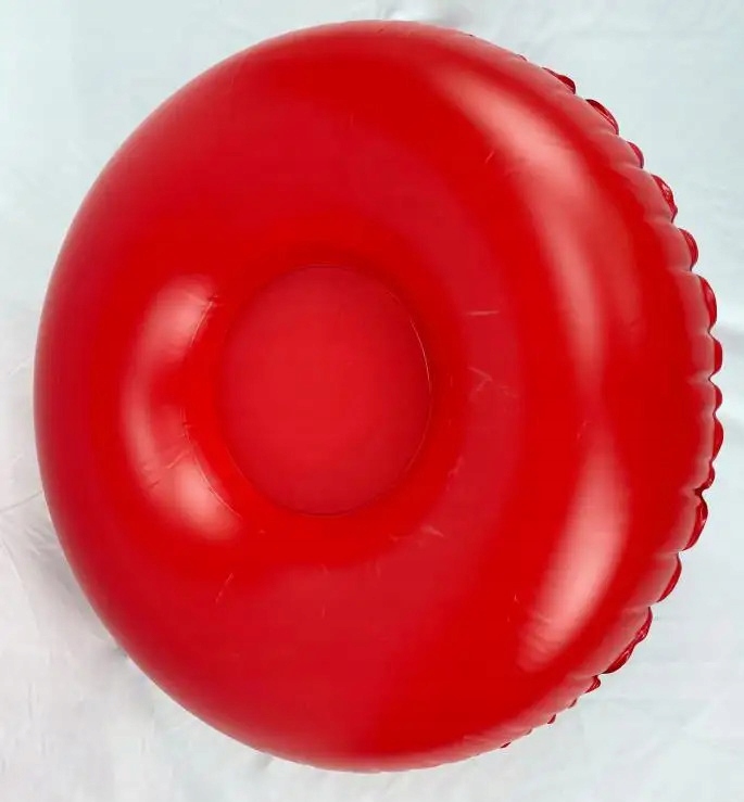 ŚLIZGACZ SANKI DMUCHANE KOŁO OPONA NA ŚNIEG PONTON 110X30CM CZERWONY ZIMA Marka bez marki