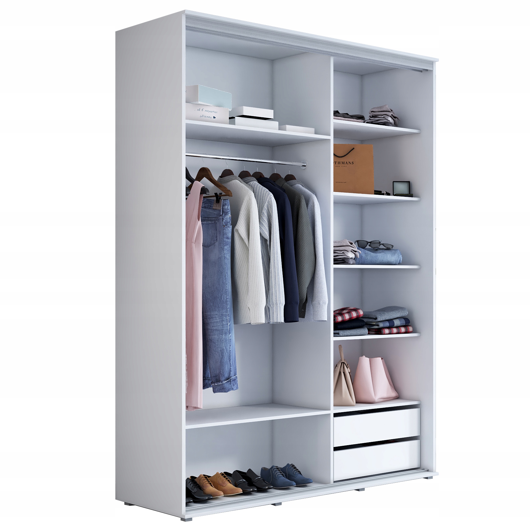 Szuflady 2 sztuki do szafy MAJA