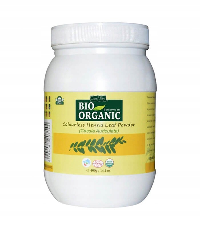 

Bezbarwna Henna, Proszek Odżywia 400g Indus Valley
