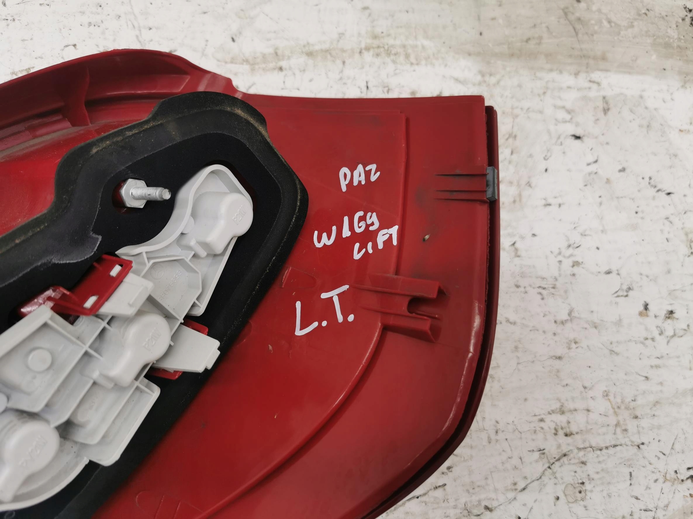 light left rear part MERCEDES A-KLASA W169 LIFT 3D EU