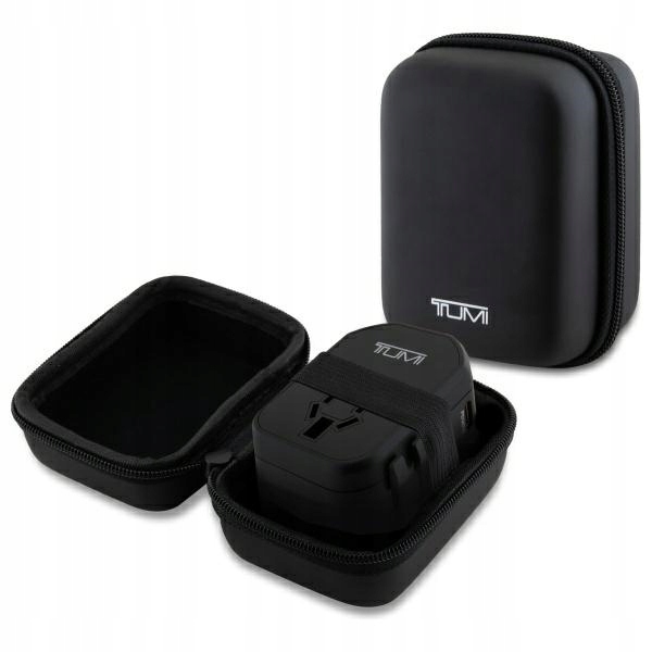 Tumi TUTA20WMSLK Cestovní adaptér 20W Usb-c 2xUSB-A černý/černý