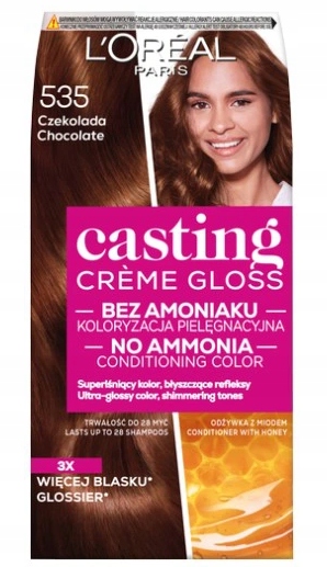 

L'Oréal Casting Creme Gloss 535 Czekolada