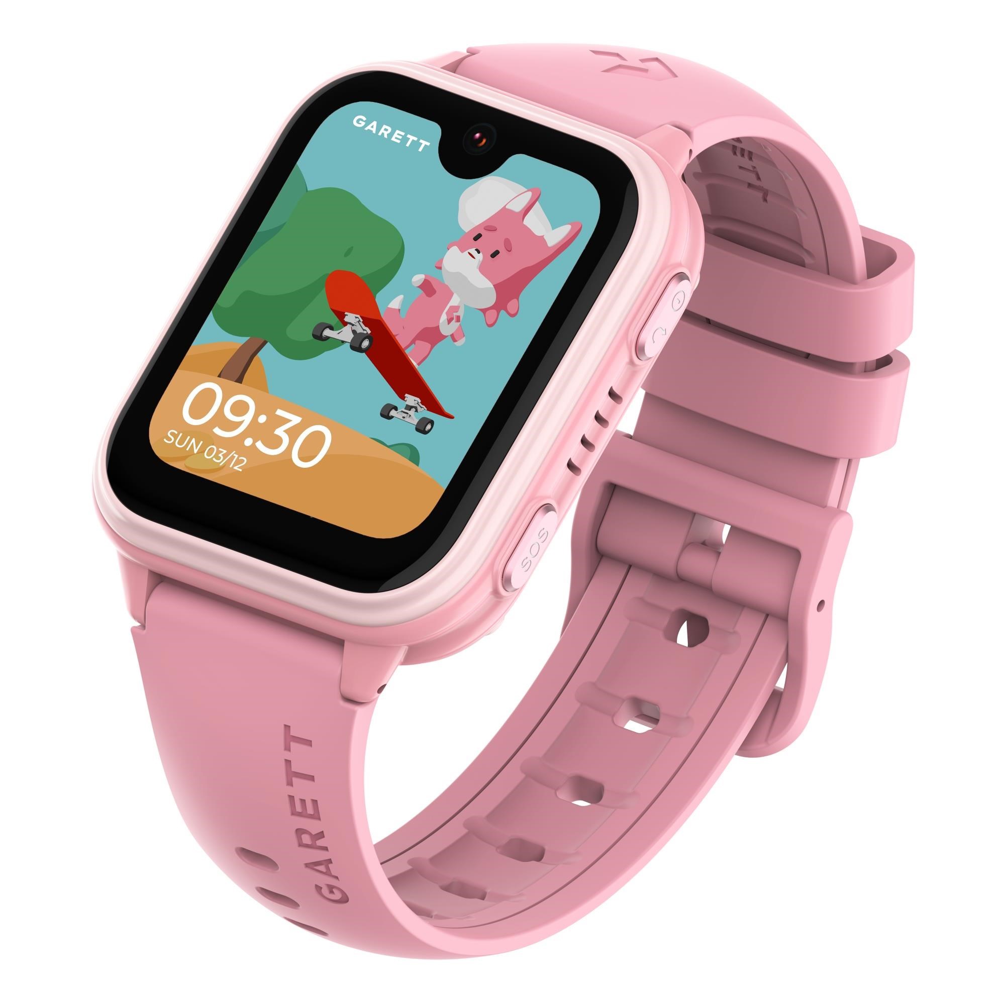 Garett Smartwatch Kids Vibe 4G Amoled Pink VIBE_4G_PNK