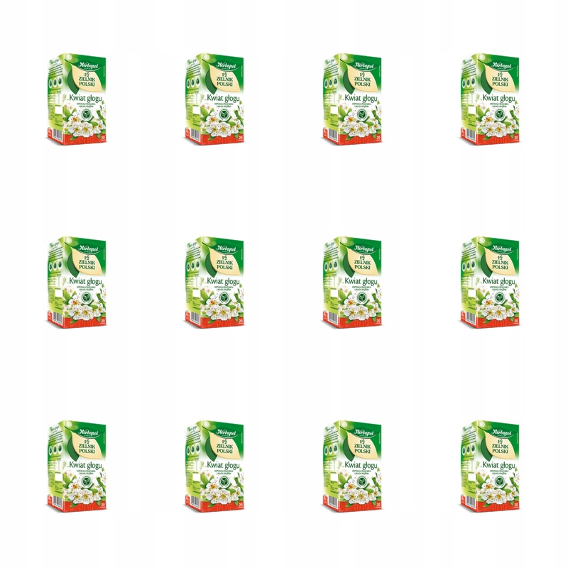 Zielnik Polski kwiat głogu 20tb/40g X12